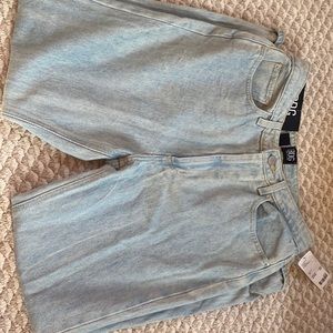 BDG urban outfitters high rise light wash mom jeans